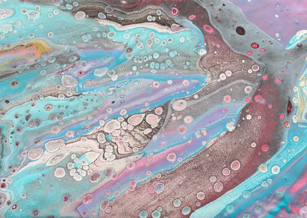 Fotografi av abstrakt glaseras effekt bakgrund. Mint, blått, rosa och lila kreativa färger. Vacker färg — Stockfoto