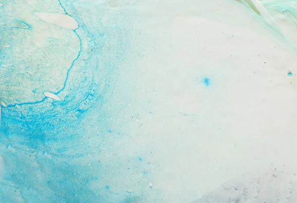 추상 대리석 효과 배경의 사진. 파란색과 흰색 창조적 인 색상입니다. 아름다운 페인트. — 스톡 사진