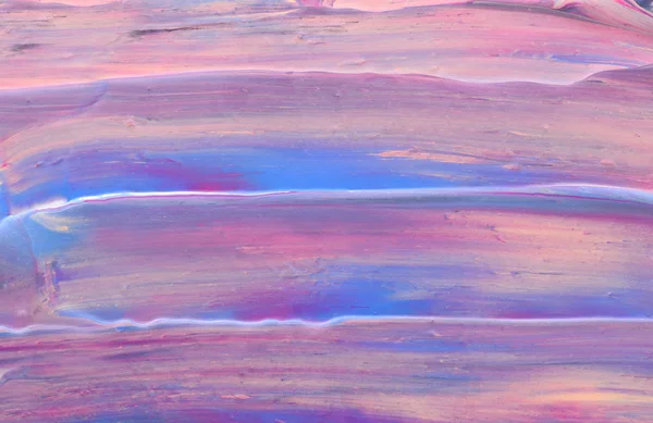 抽象大理石效果背景的摄影。蓝色、粉红色和紫色创意颜色。美丽的油漆 — 图库照片