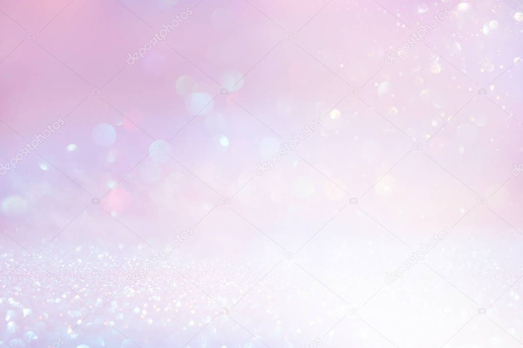 abstract pink defocused background. bokeh lights