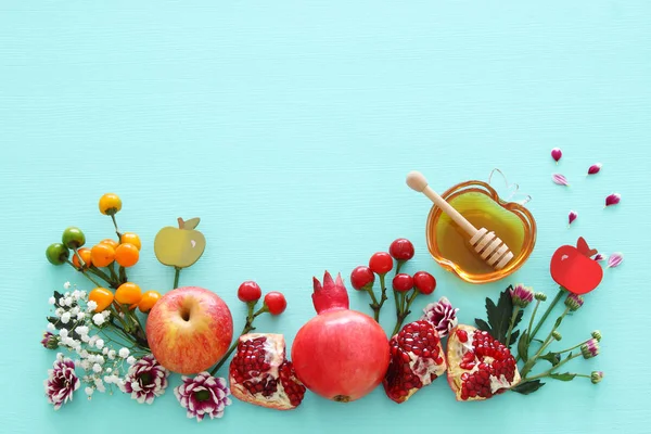 Náboženský obraz Rosh Hashanah (židovský Nový rok dovolené) — Stock fotografie