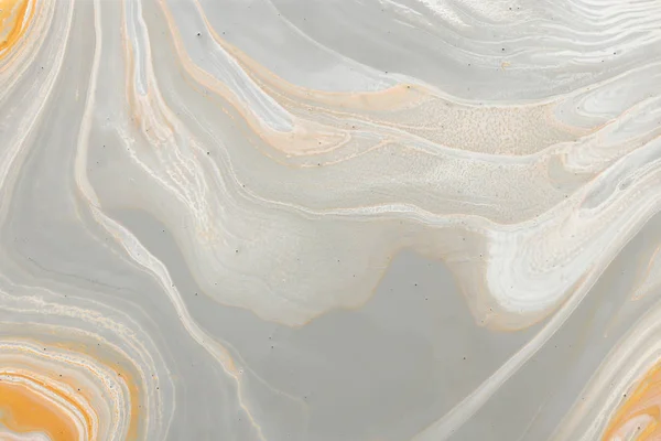 Fotografi av abstrakt marbleized effekt bakgrund. grå, guld och vit kreativa färger — Stockfoto