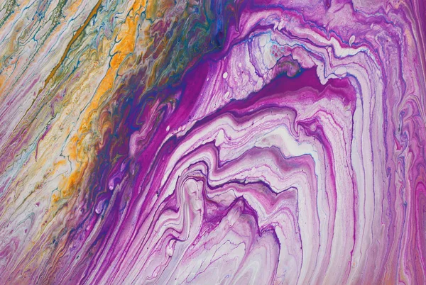 Resumo fundo efeito marbleizado. Cores criativas azul, roxo, rosa e branco — Fotografia de Stock