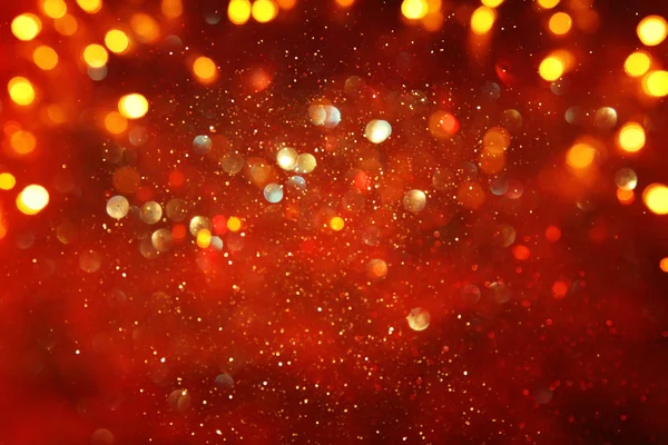 Fondo de luces abstractas de brillo rojo. desenfocado —  Fotos de Stock