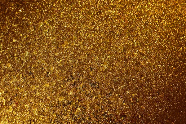 Fundo de luzes de brilho abstratas. ouro e preto. de focado — Fotografia de Stock