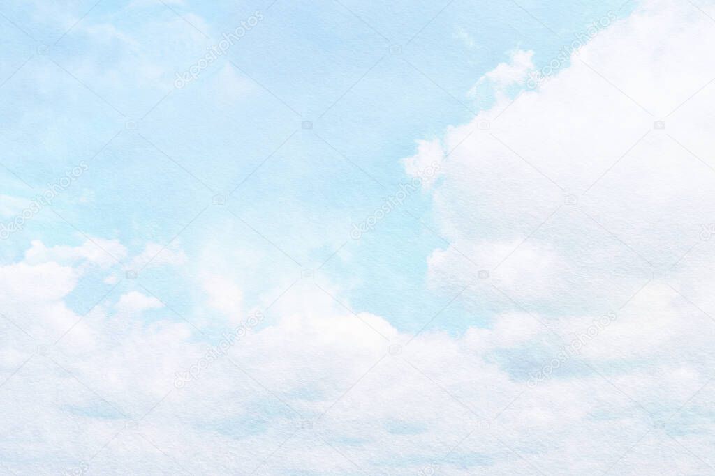 abstract pastel clouds and sky with texture