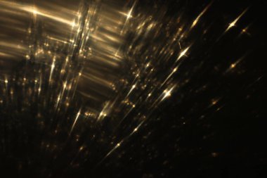 Lens parlamasının soyut görüntüsü. ışık sızıntısı