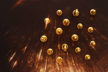 Satranç görüntüsü. İş, rekabet, strateji, liderlik ve başarı kavramı