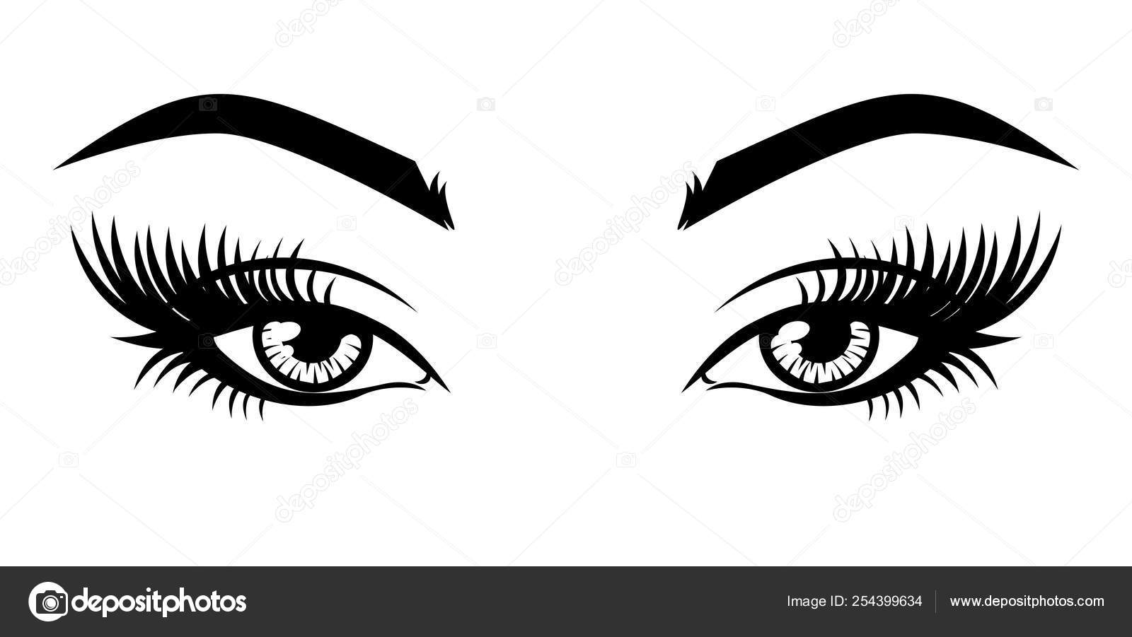 Download 1 913 Eyelash Extension Vector Images Free Royalty Free Eyelash Extension Vectors Depositphotos