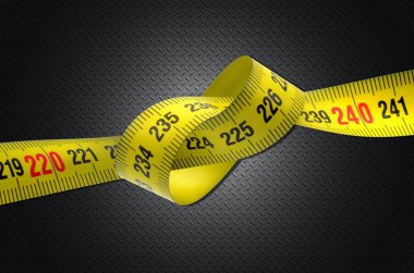  mezura metal denetleyicisi plaka üzerinde