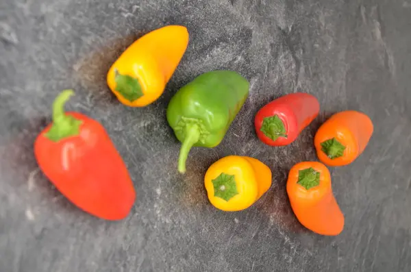 Paprika Gekleurde Paprika — Stockfoto