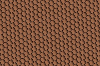 Kahverengi ve kırmızı tuğlaların soyut arkaplanı