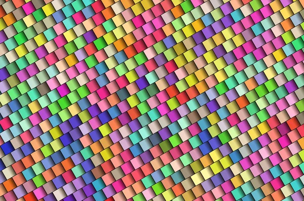 colored mosaic tile squares