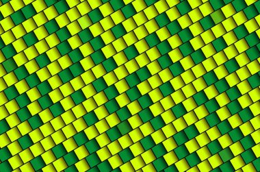 renkli kareler karo dekoru