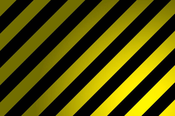 warning stripes with light effect 