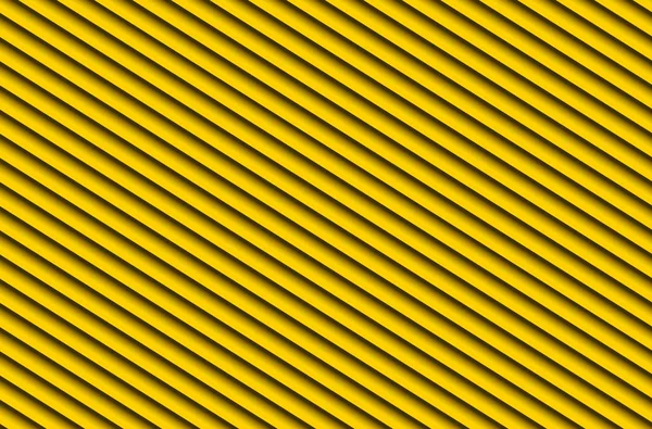 黄色斜角百叶窗条纹 — 图库照片