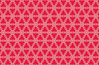 kar taneleri kırmızı yapılandırılmış arka plan üzerinde bulutlu