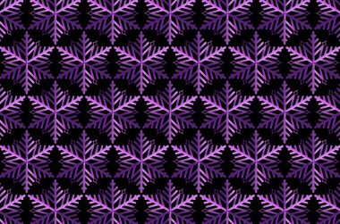 mor parlak kar taneleri grafiği