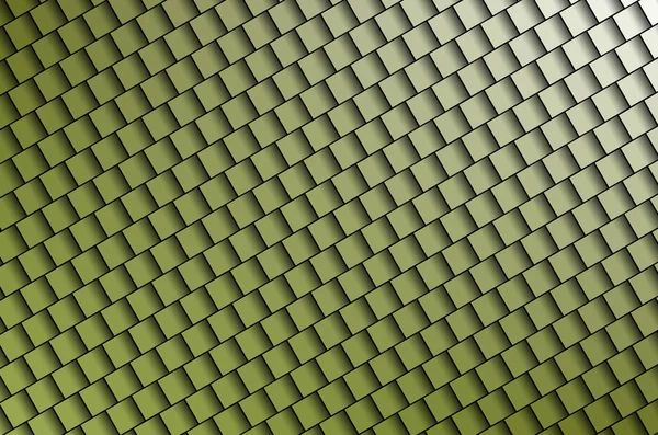 Verde Quadrados Cubos Fundo Gráfico — Fotografia de Stock