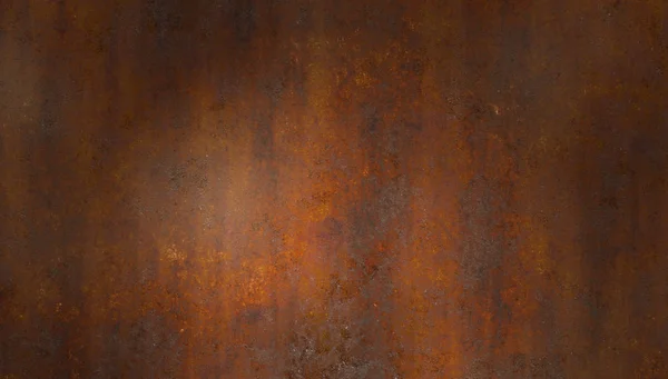 spot ışık etkisi ile paslı aşınmış duvar