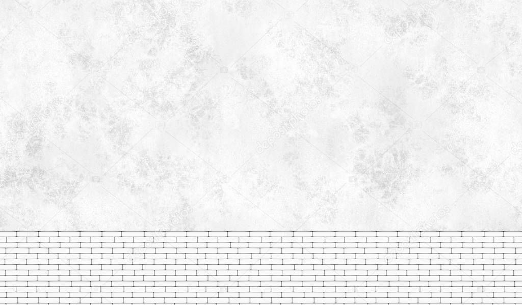  white interior brick plaster building wall