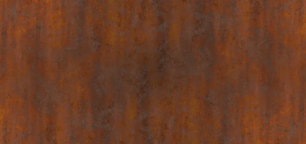 Metall Korrodierte Rostige Wandplatte — Stockfoto