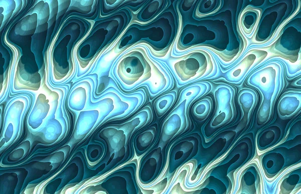 Kleurrijk Abstract Trippy Golvend Psychodelisch Patroon — Stockfoto