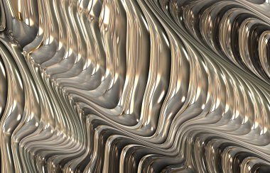 Fütürist soyut metal sanatı