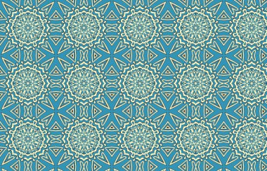 decorative colored geometric abstract pattern