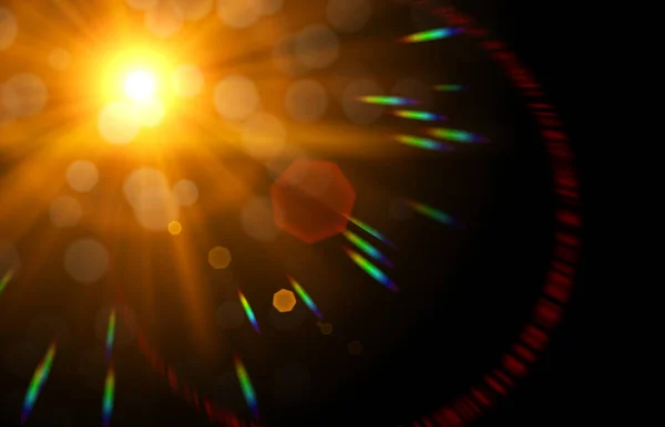sun lens flares light