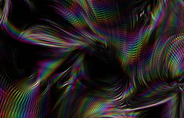 Crazy Swirling Dynamic Psychedelic Colorful Fluid — Stok fotoğraf