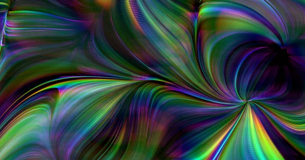 Colorful Dynamic Trippy Psychedelic Fluid — Stockfoto