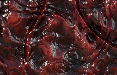  creepy red flesh meat organics clipart