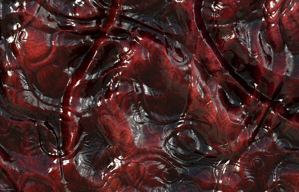  creepy red flesh meat organics