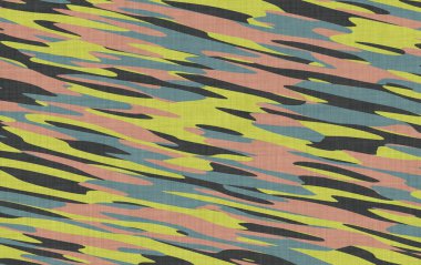  Kumaş kumaş kamuflaj.