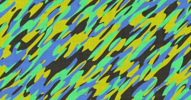  Kumaş kumaş kamuflaj.