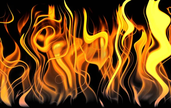 Feuer Und Flammeninferno — Stockfoto