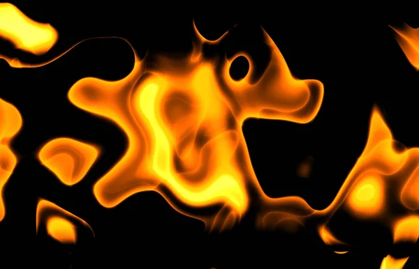 火と炎の地獄 — ストック写真