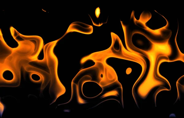 Tűz Lángok Pokol — Stock Fotó
