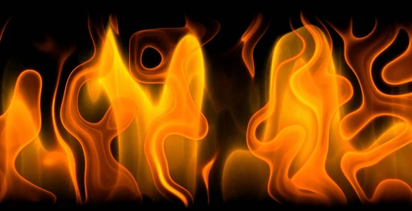 Feuer Und Flammeninferno — Stockfoto