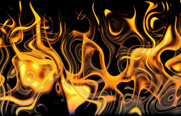 Feuer Und Flammeninferno — Stockfoto