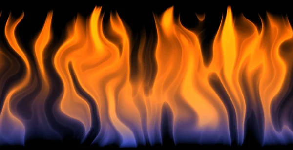 Feuer Und Flammeninferno — Stockfoto