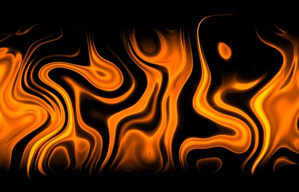 Ogień Płomienie Piekielne — Zdjęcie stockowe