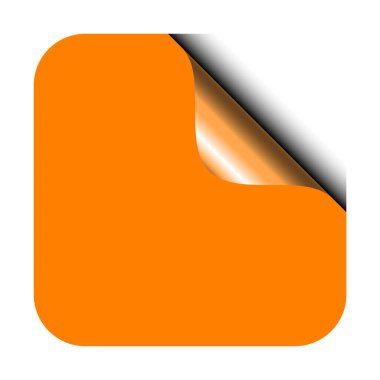  etiket etiketi kıvrımı