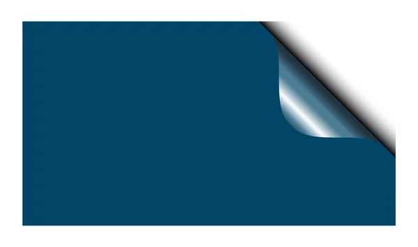 Köşeli kıvrımlı çıkartma notu