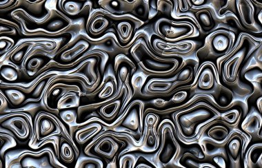 soyut plastik sıkıntılı heykel sanatı