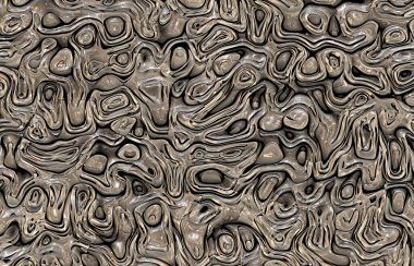 soyut plastik sıkıntılı heykel sanatı