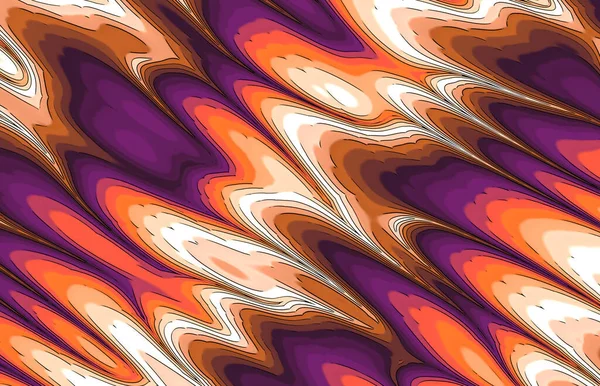 Wavy Abstract Psycho Design — Stock Photo, Image