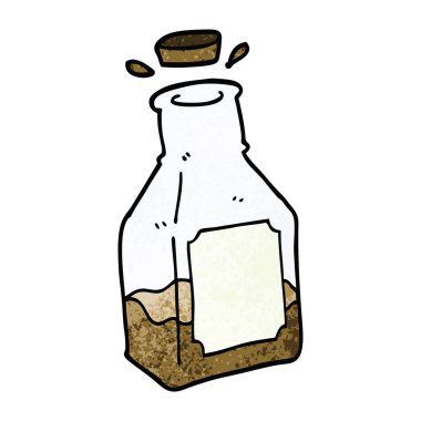 çizgi film doodle içki sürahi