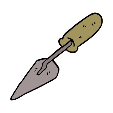 karikatür karalama Aracı, renkli vektör çizim